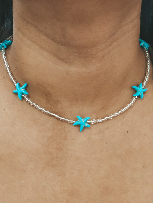 Nangas Star Fish Beaded Necklace