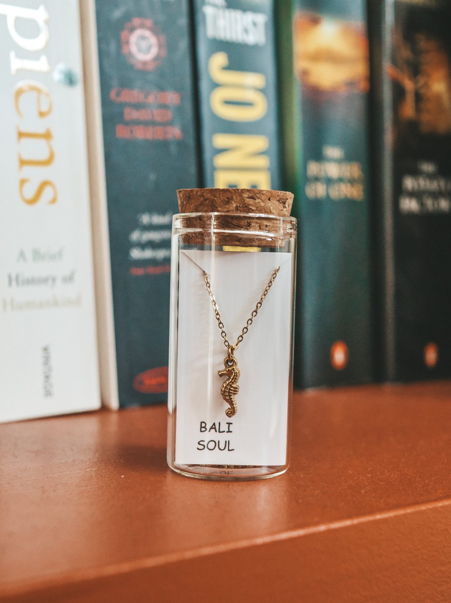 Seahorse Gold Necklace