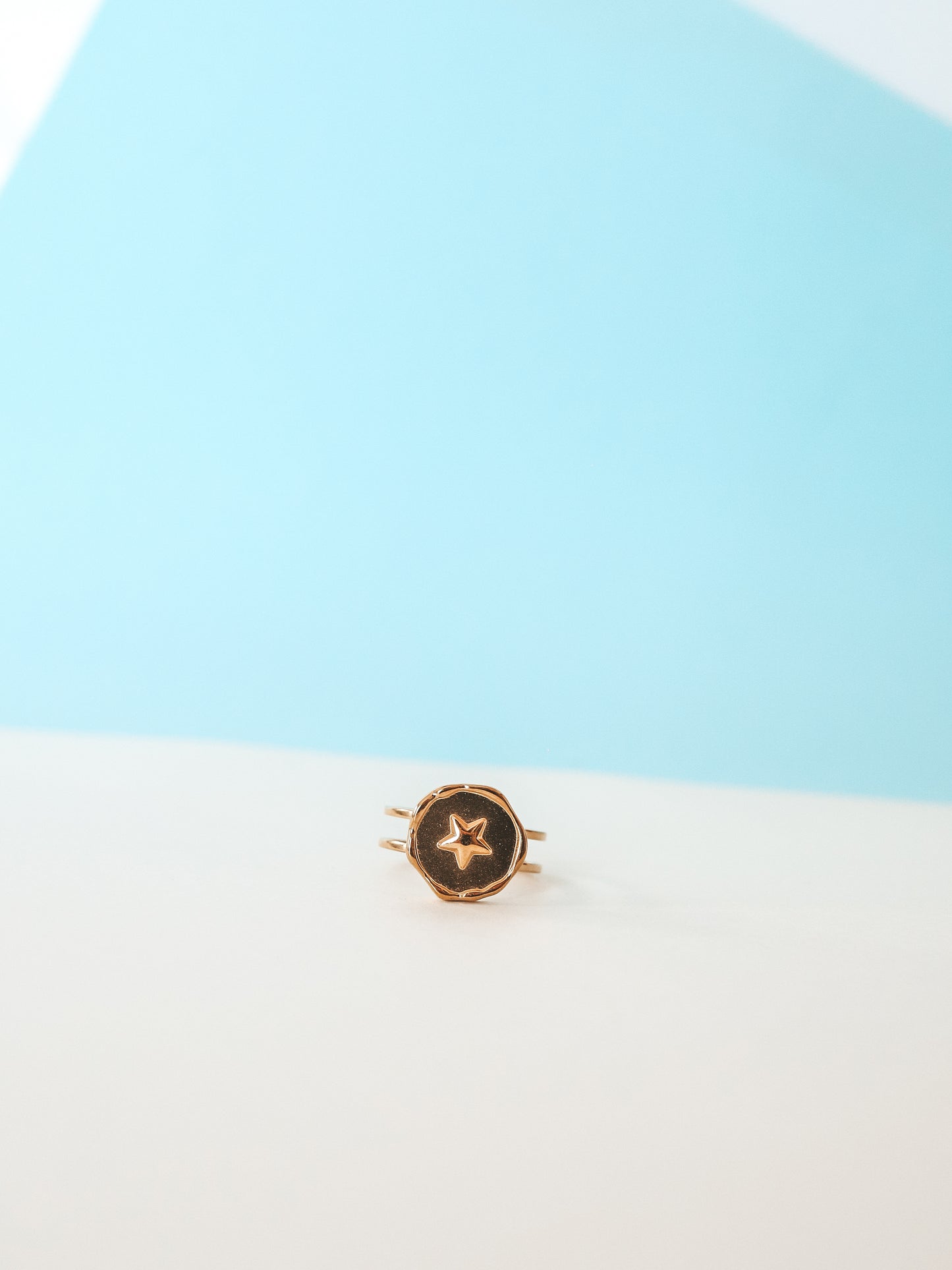 Statement Star Gold Ring
