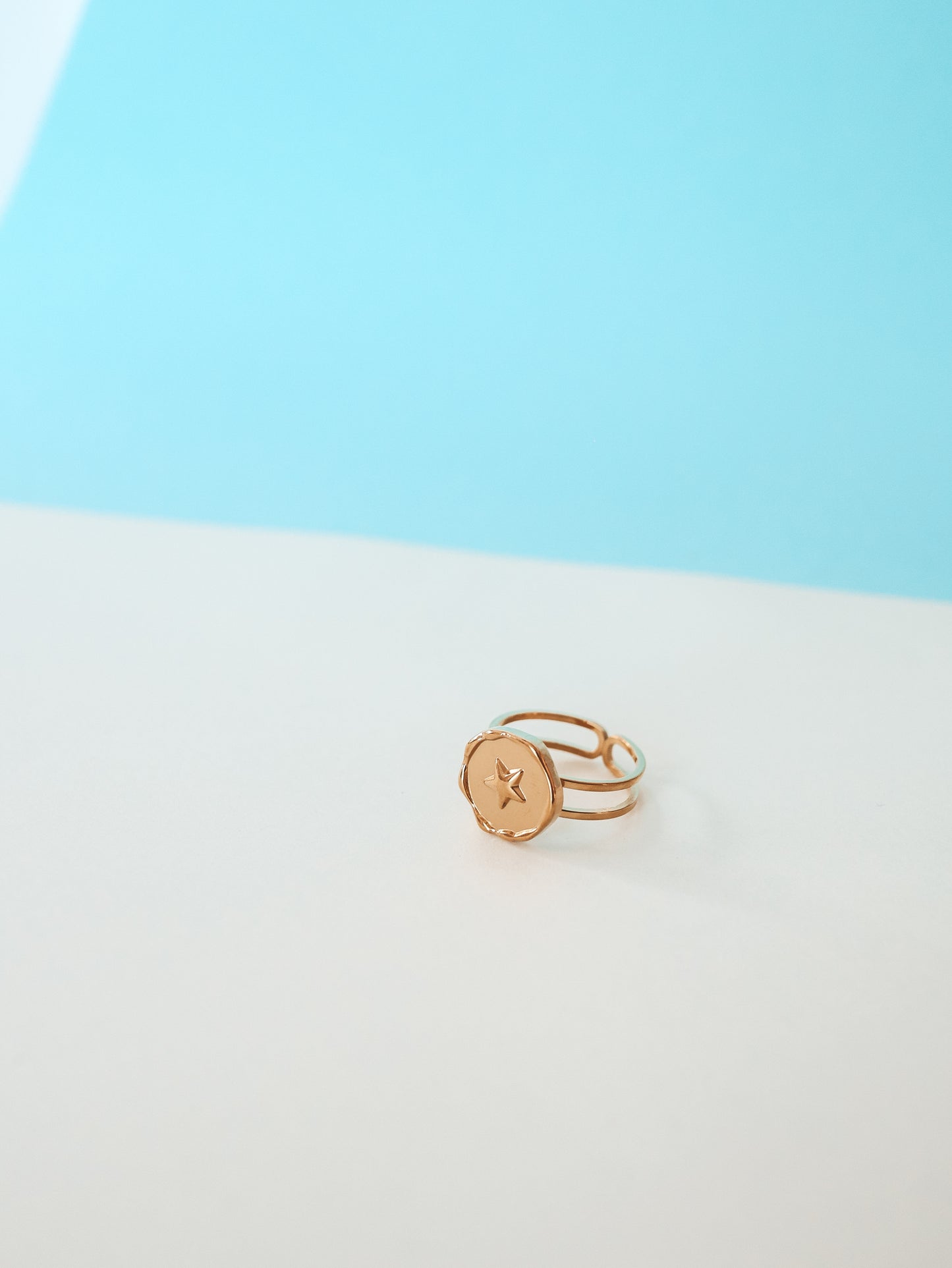 Statement Star Gold Ring