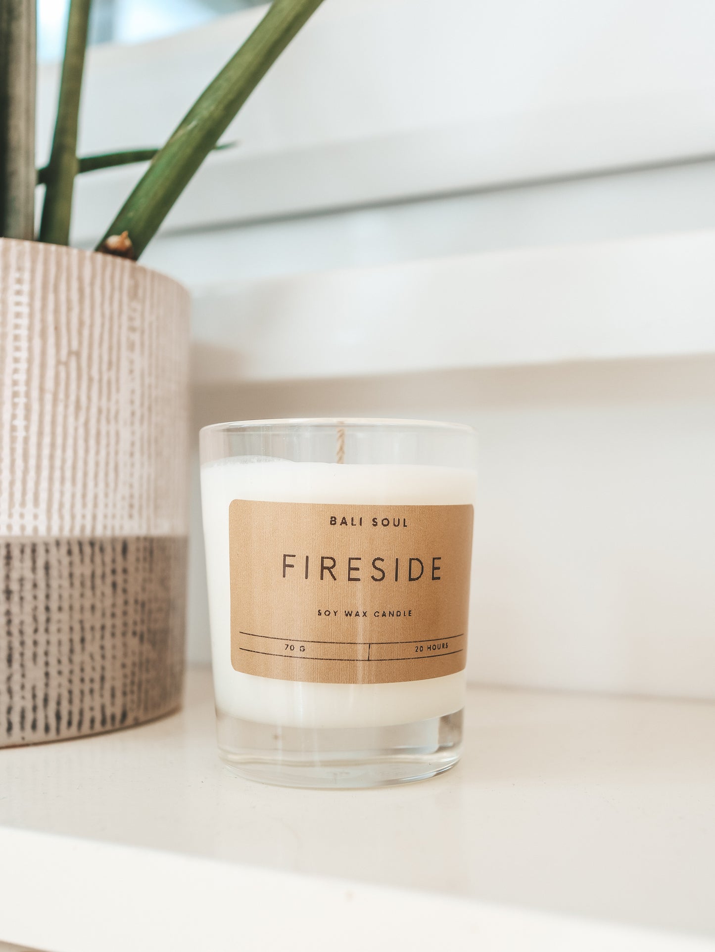 Fireside Scented Soy Wax Candle