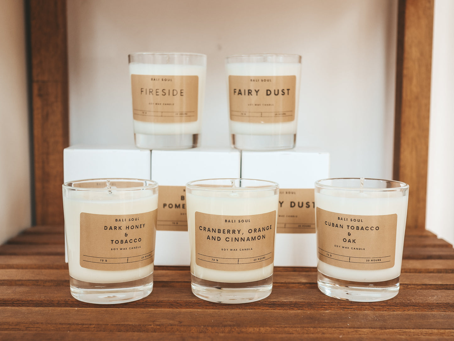 Fireside Scented Soy Wax Candle