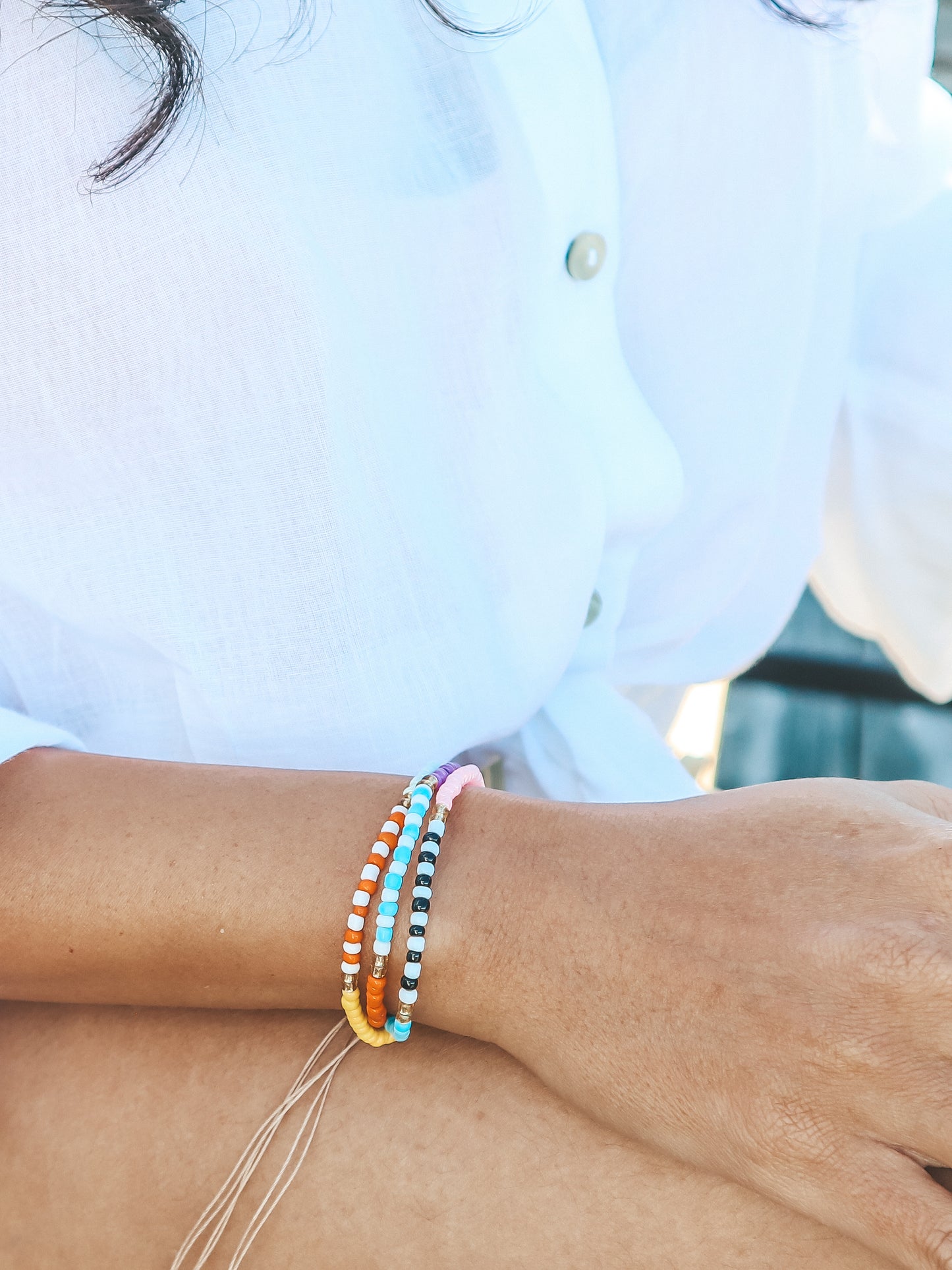 Lovina Seed Bead Bracelet