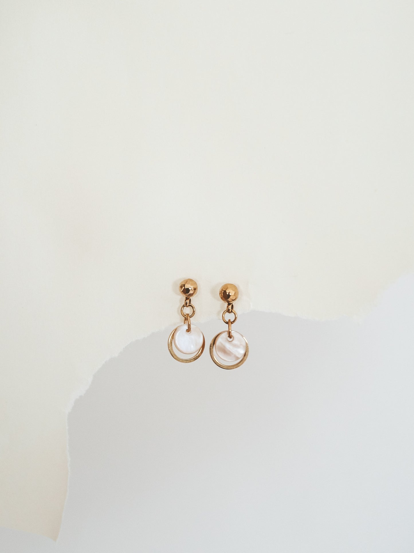 Boho Mother of Pearl Earrings