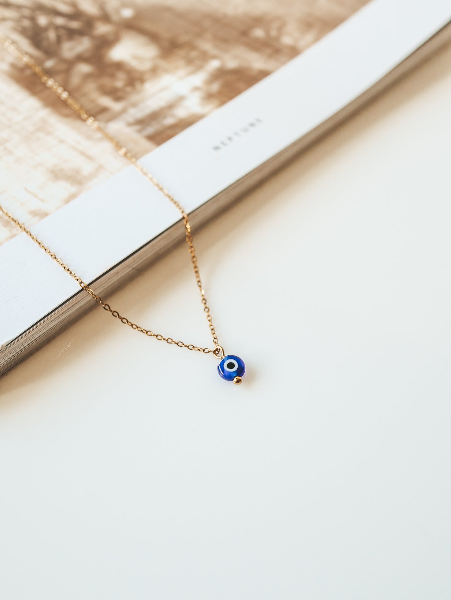 Evil Eye Gold Necklace