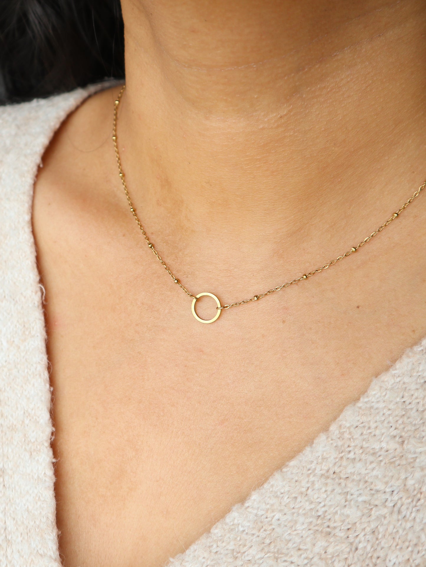 Gold Karma Necklace
