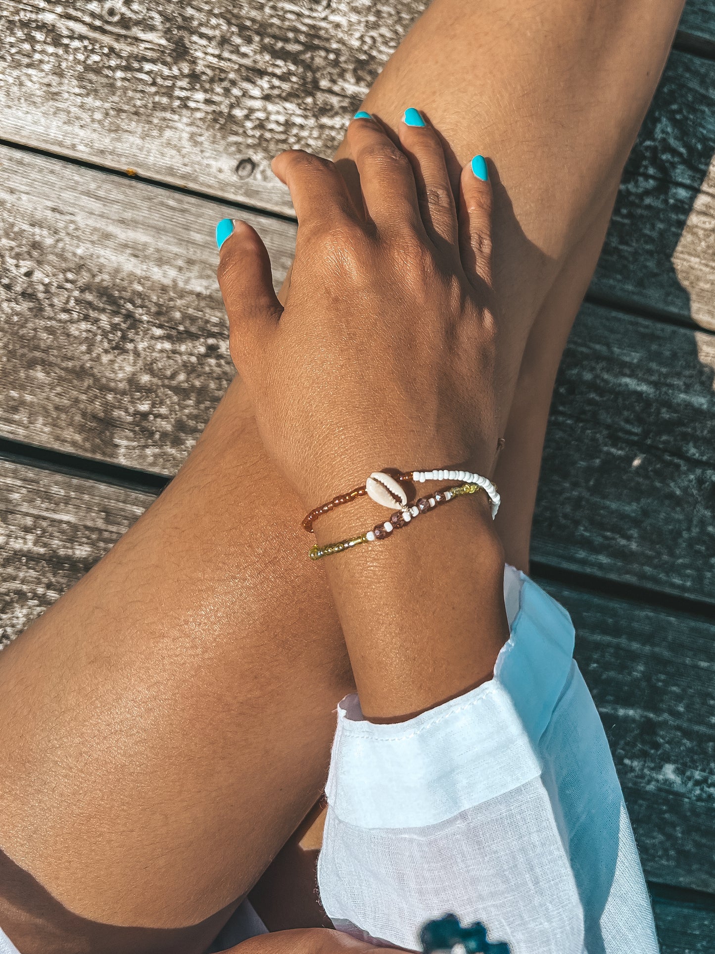 Papuma Shell Beaded Bracelet