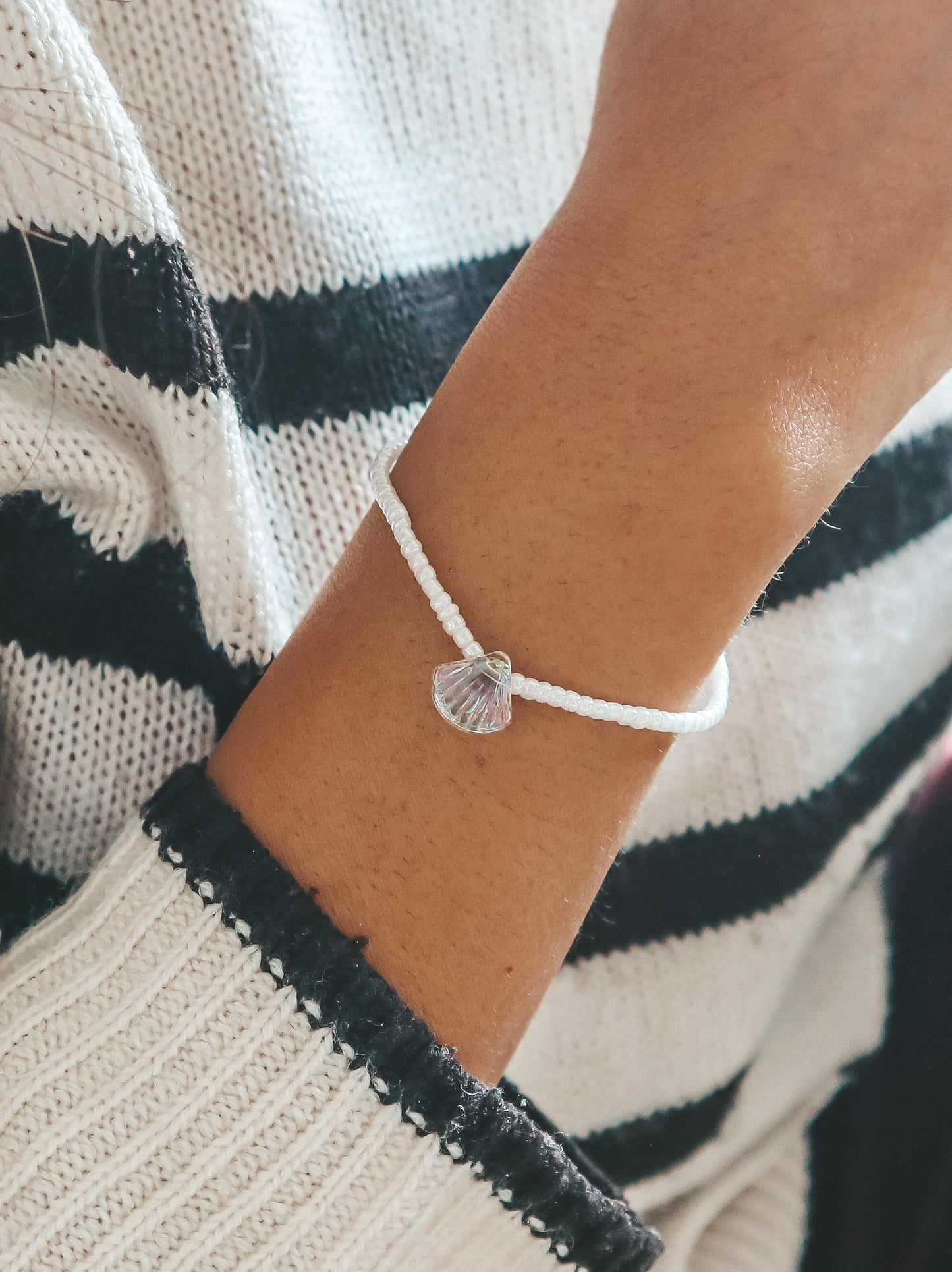 Crystal Bay Shell Bracelet
