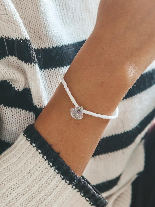 Crystal Bay Shell Bracelet