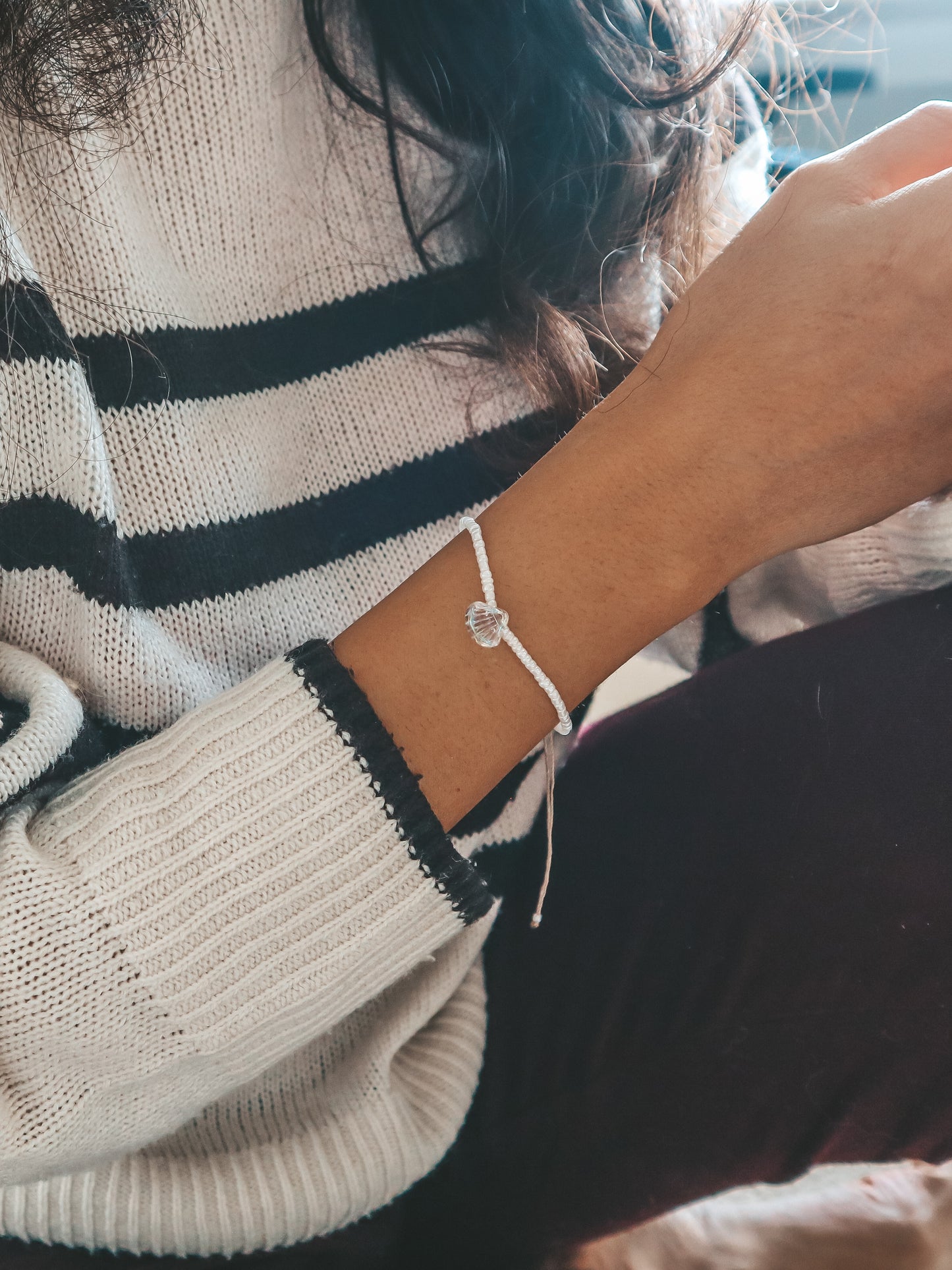Crystal Bay Shell Bracelet