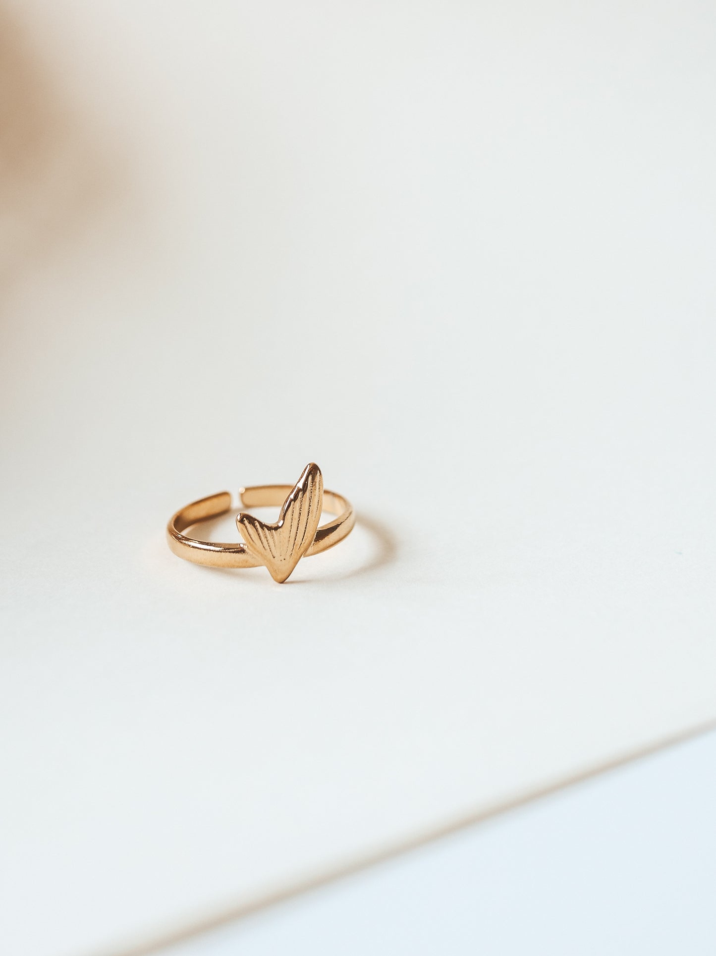 Gold Mermaid Tail Ring