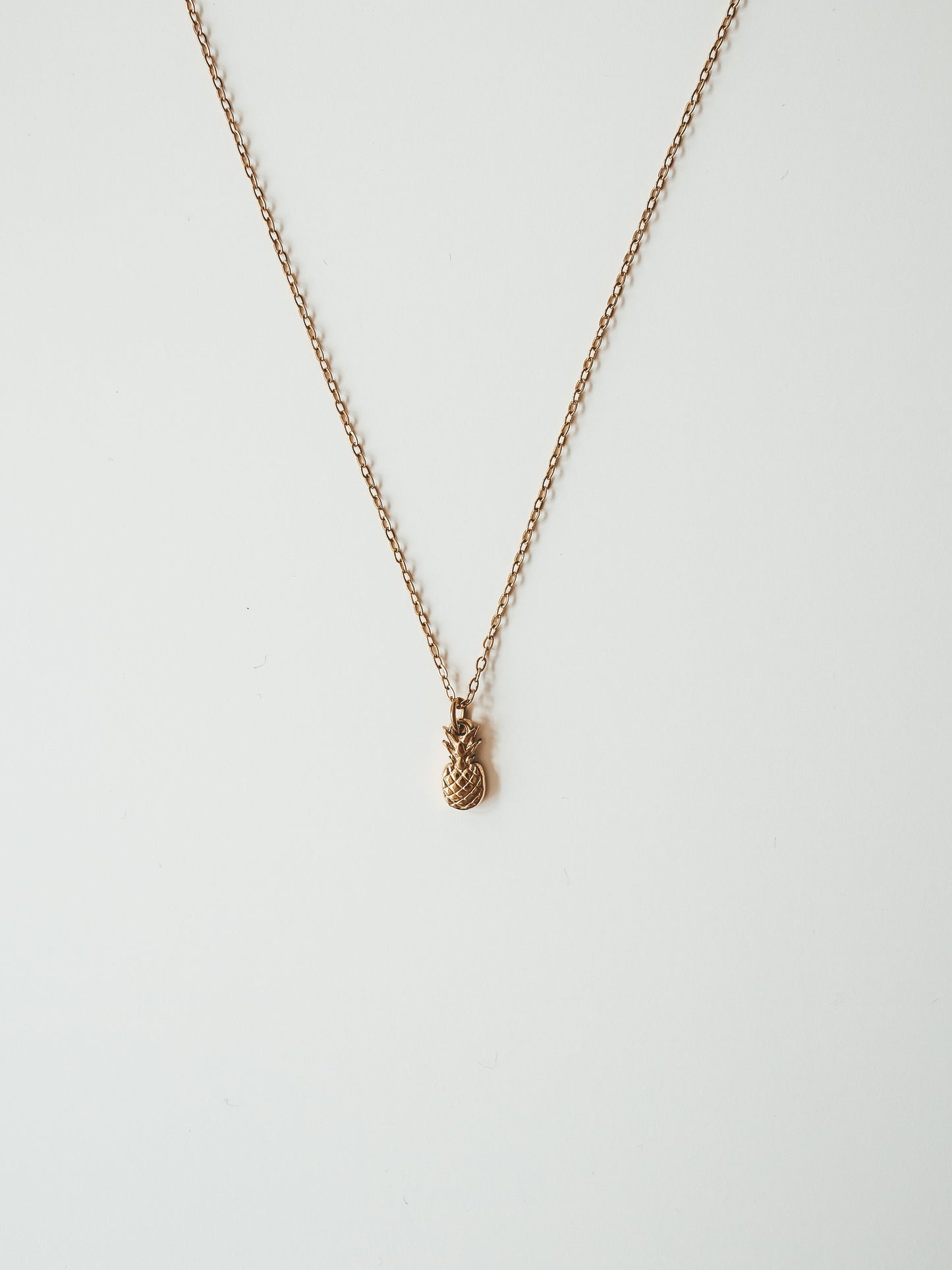 Gold Pineapple Necklace