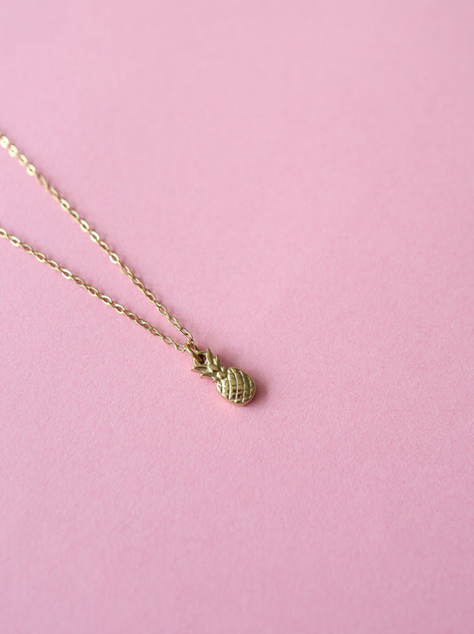 Gold Pineapple Necklace
