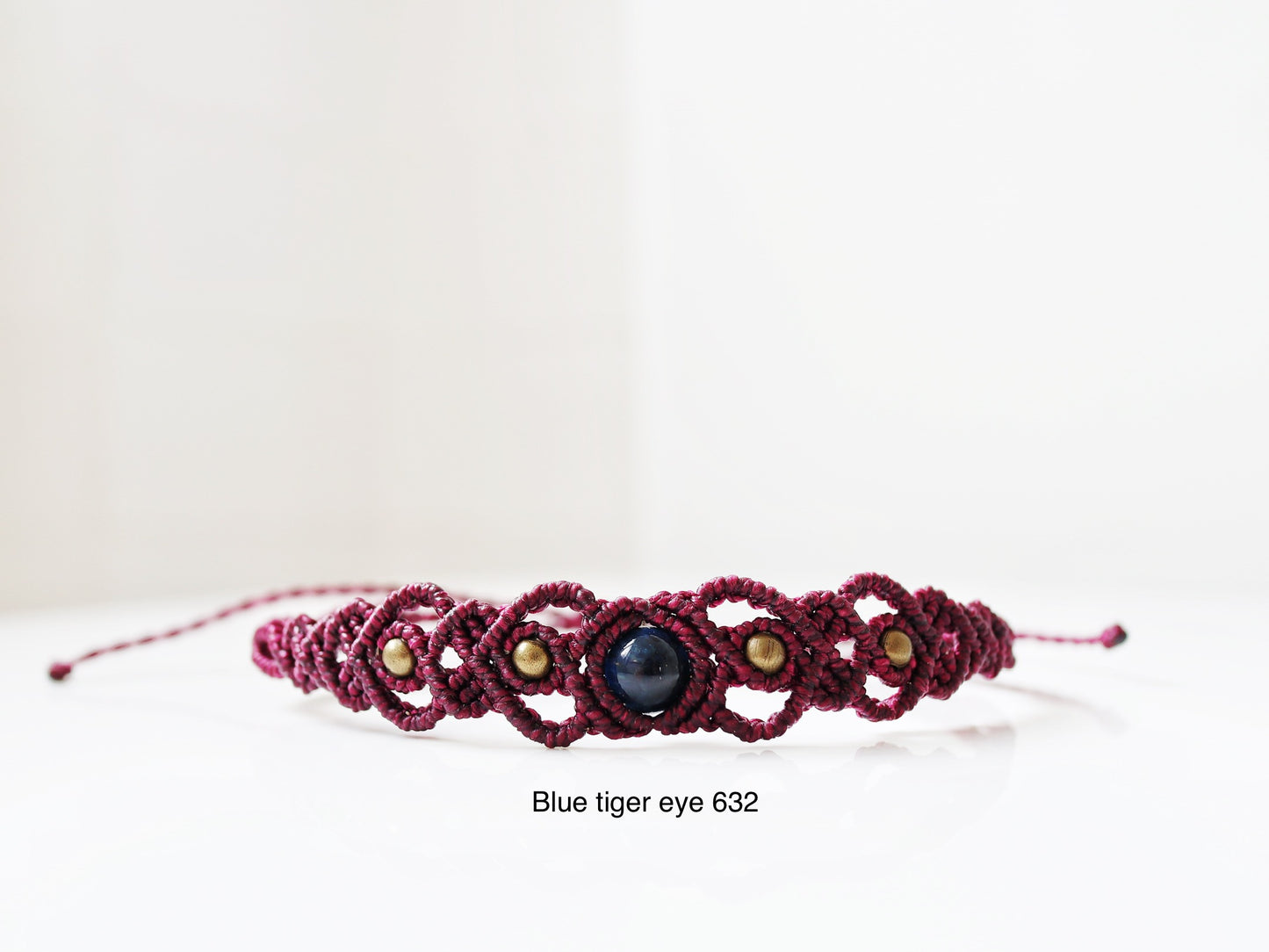 Dahlia Macrame Bracelet