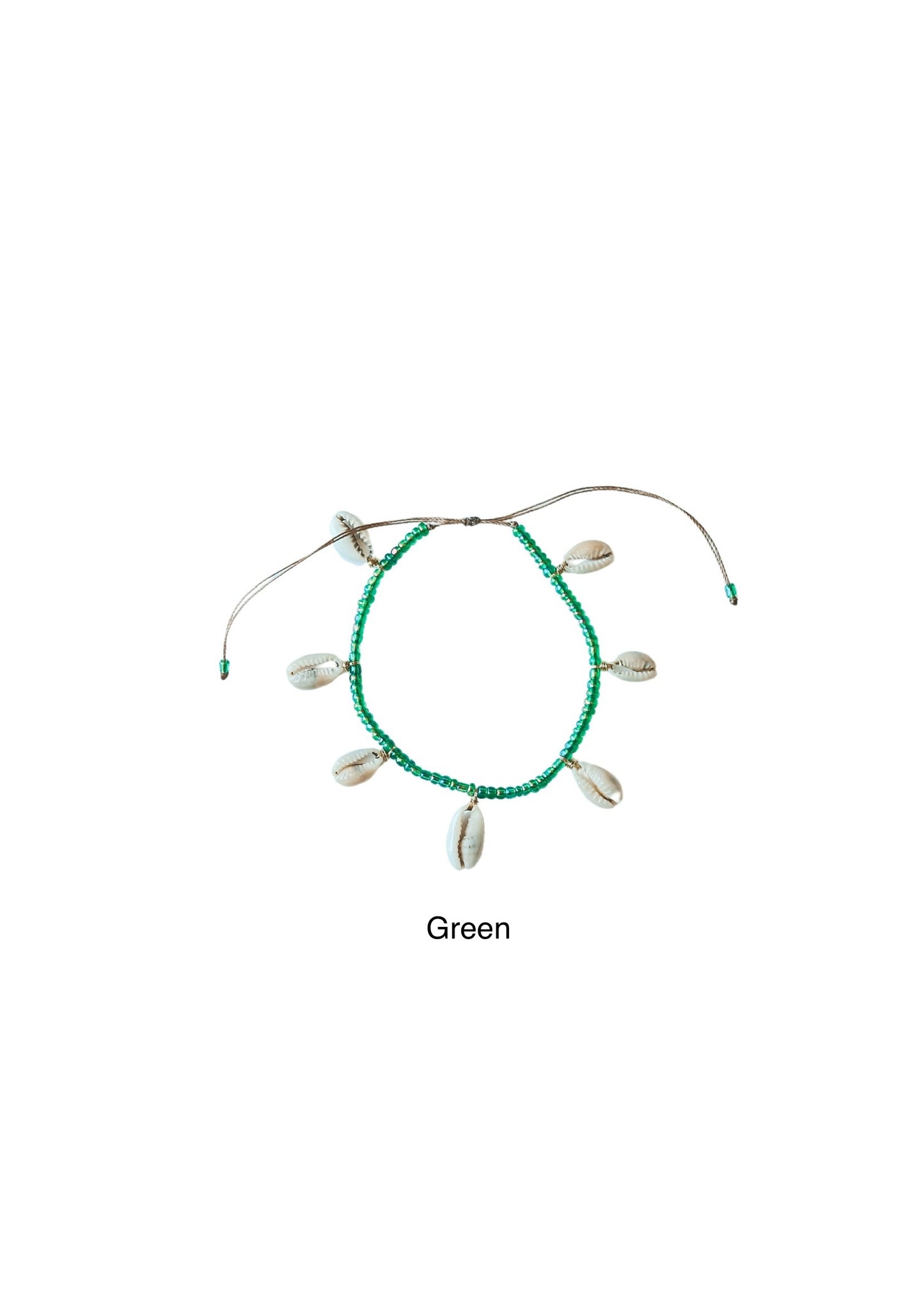Ombak Shell Anklet, Boho Anklet