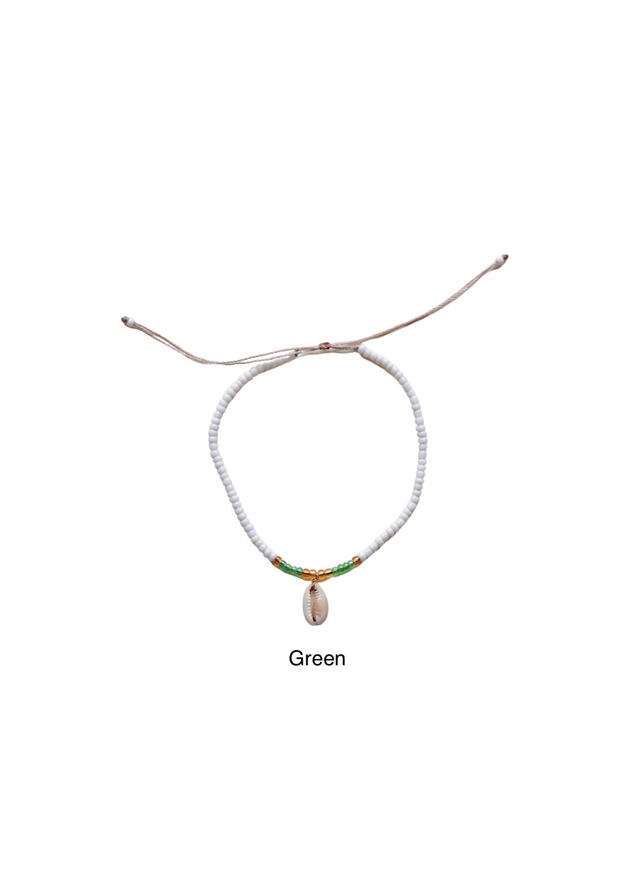 Penida Shell Beaded Anklet