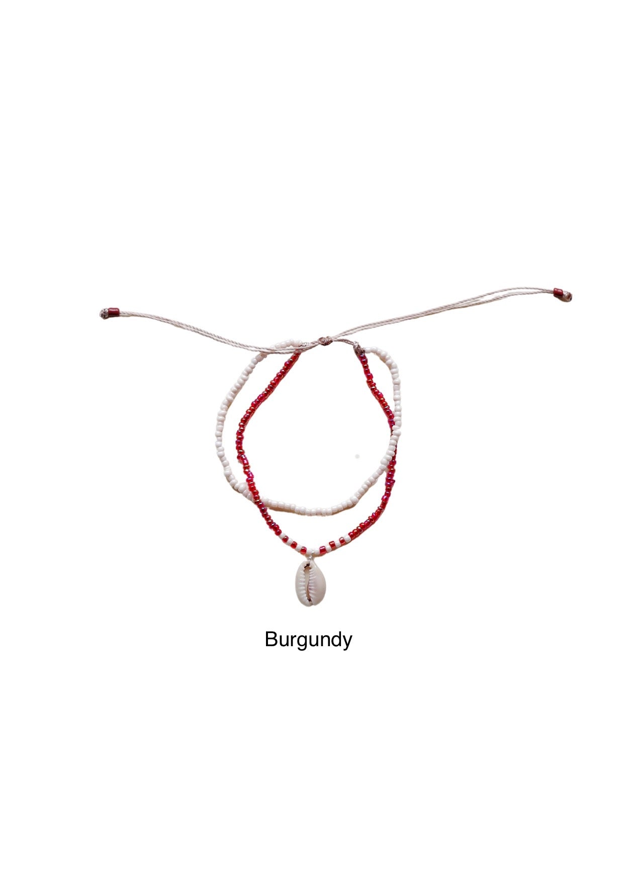 Papuma Shell Beaded Anklet