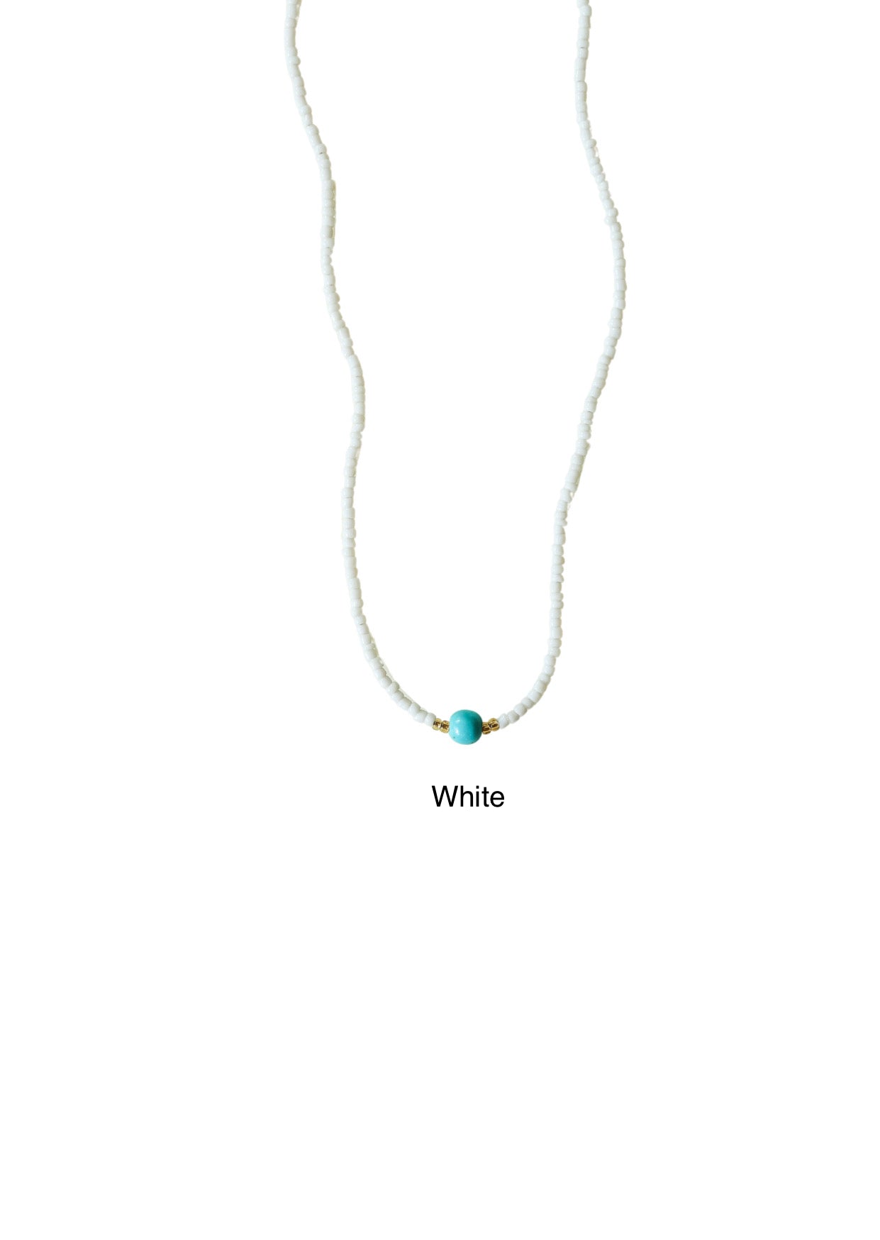 Sindhu Turquoise Bead Necklace