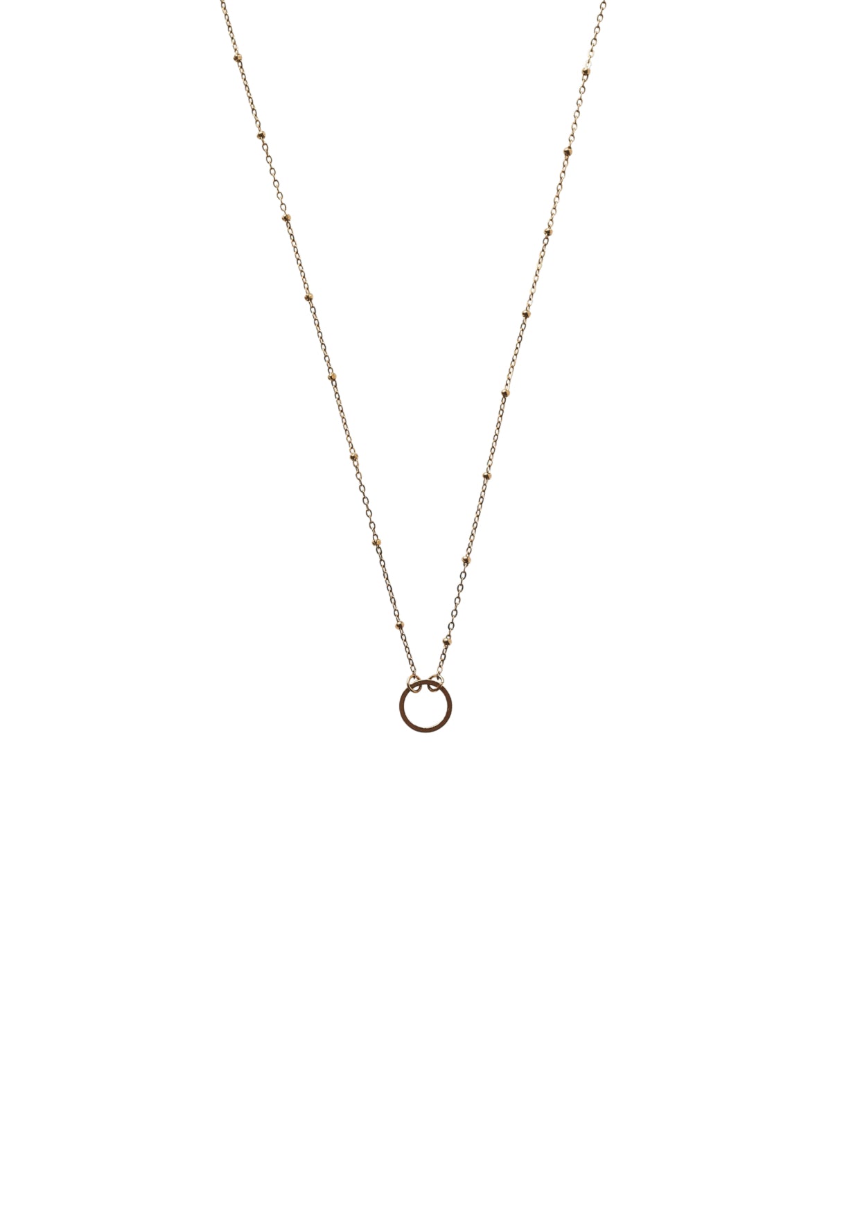 Gold Karma Necklace