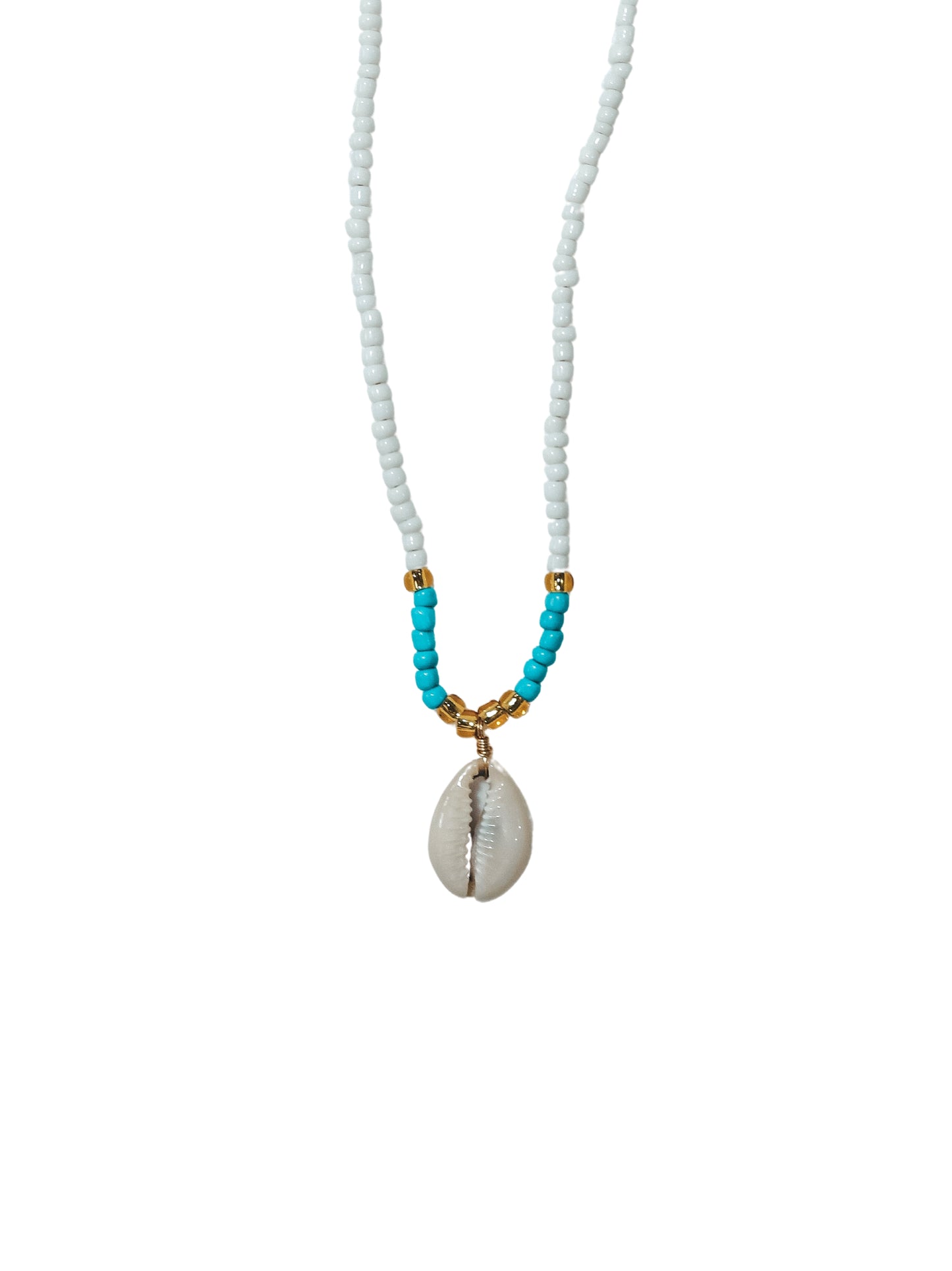 Penida Shell Beaded Necklace