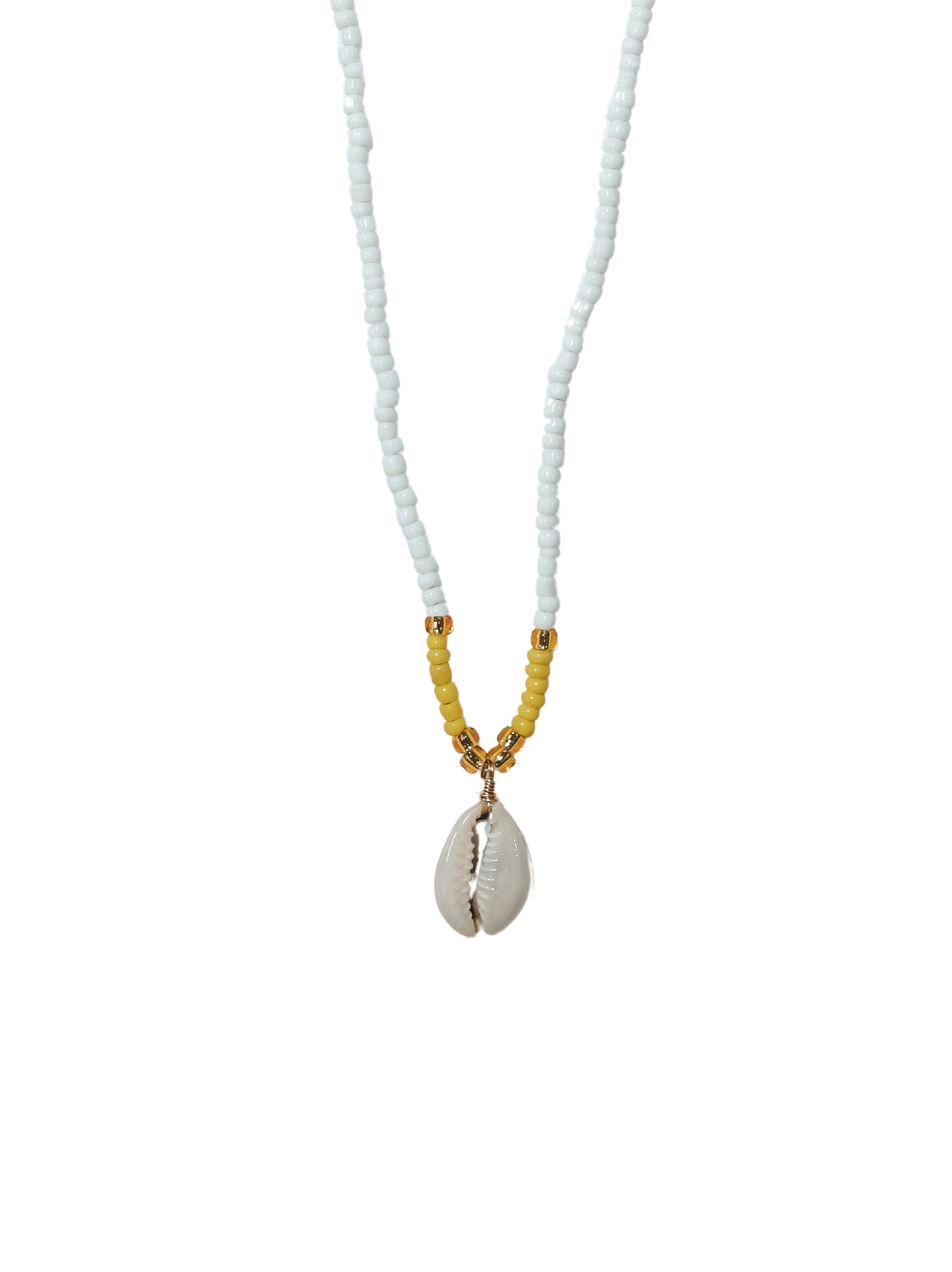 Penida Shell Beaded Necklace