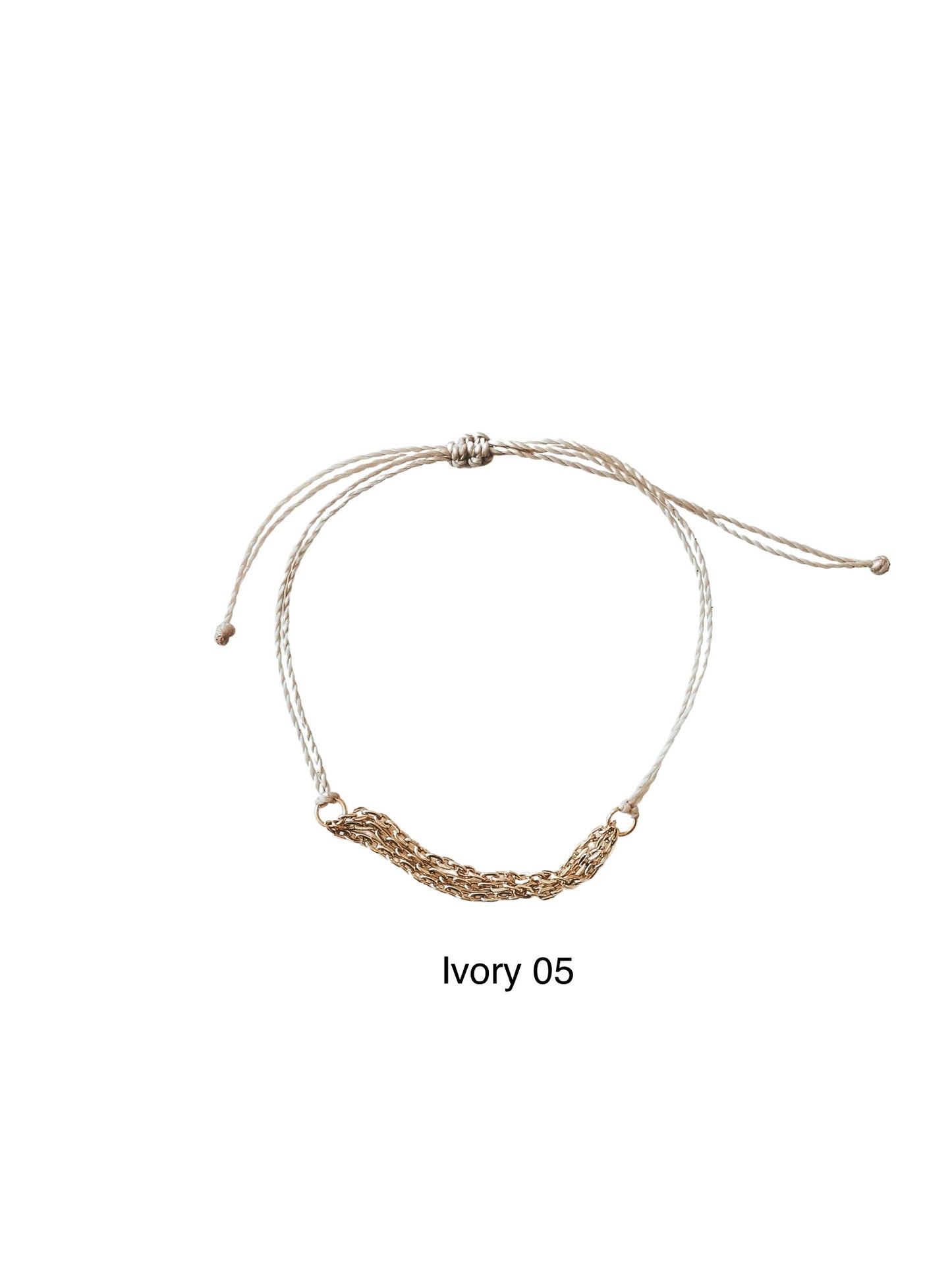 Ubud Minimalist Gold Chain Anklet