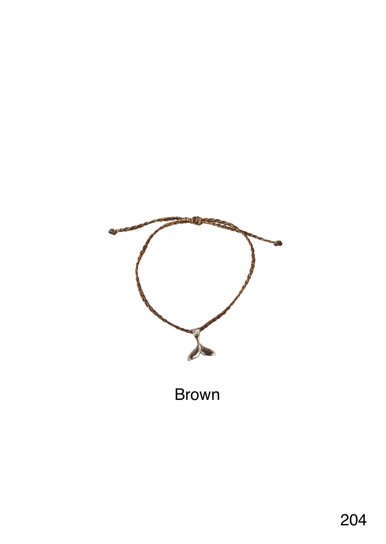 Paus Whale Tail Anklet