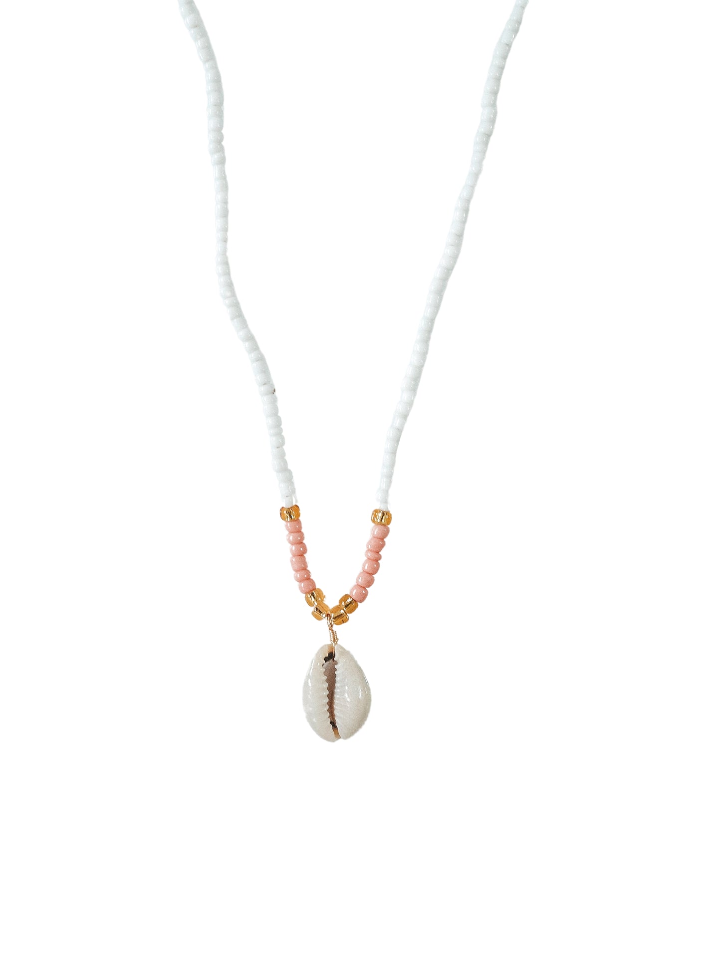 Penida Shell Beaded Necklace