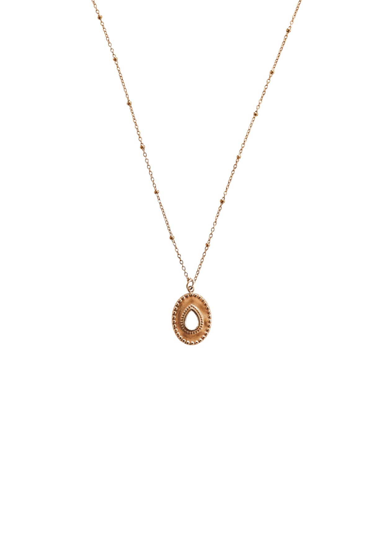 Mother of Pearl Gold Necklace