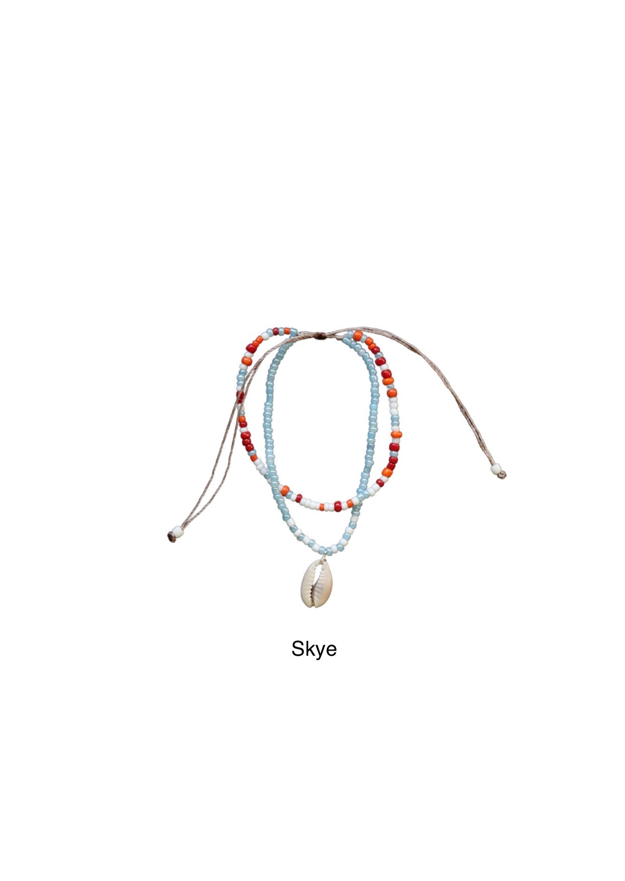 Papuma Shell Beaded Anklet