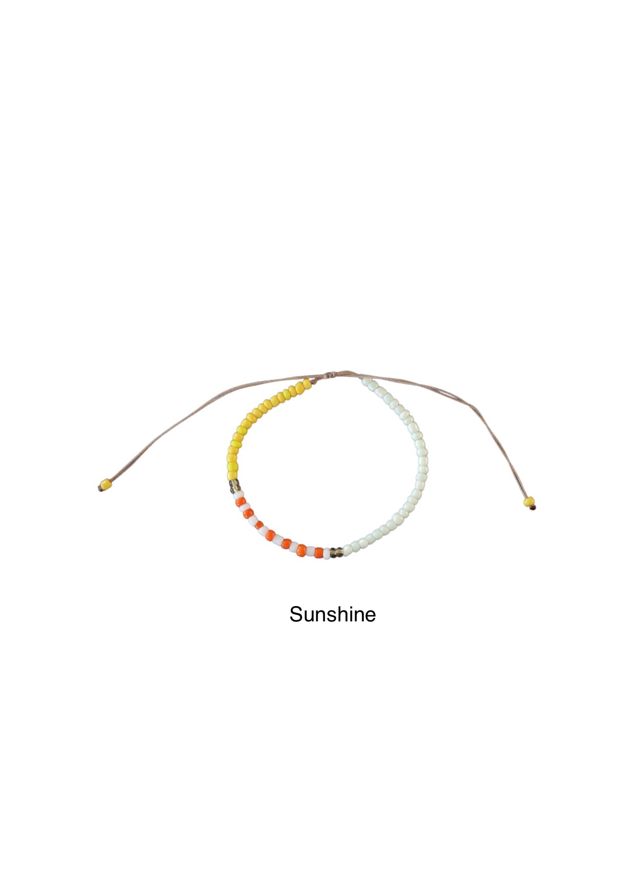 Lovina Seed Bead Surf Anklet