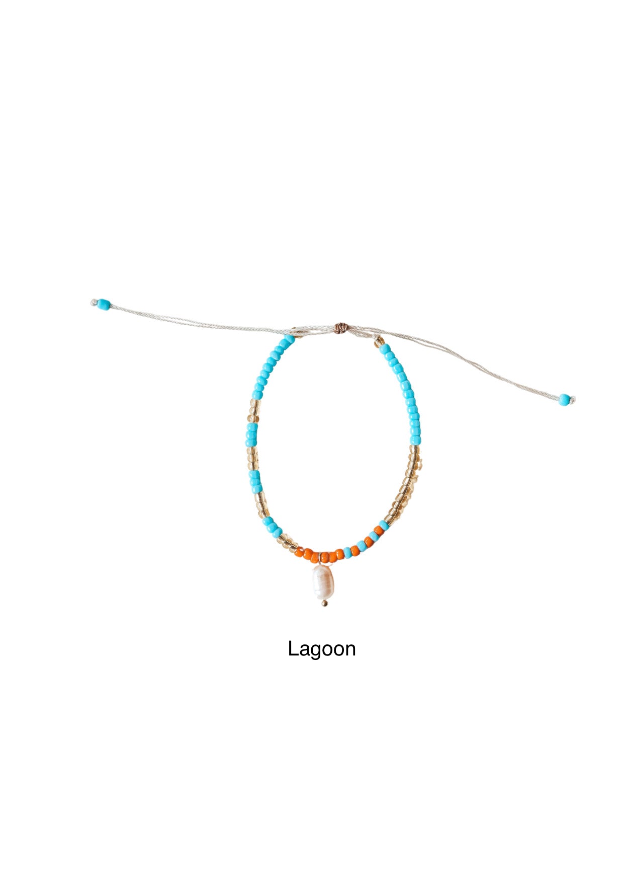 Gili Pearl Beaded Anklet