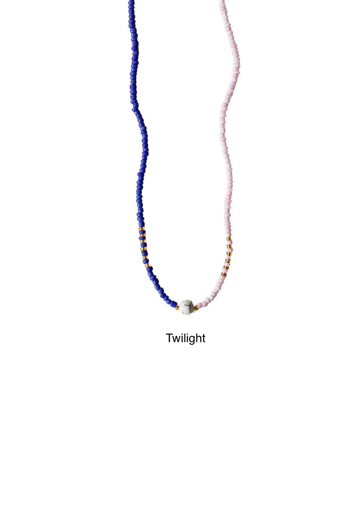 Ocean Mist Beaded Necklace