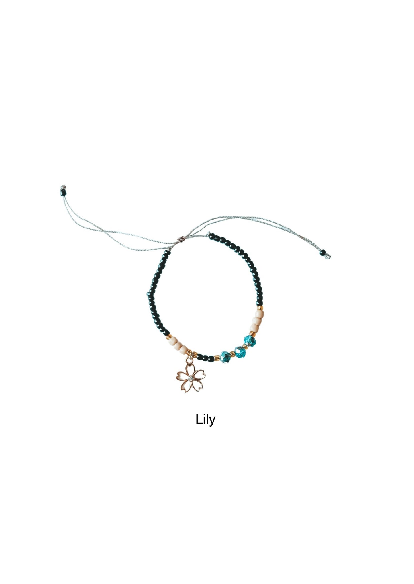 Daisy Beaded Bracelet